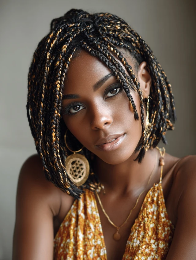Sleek And Stylish Short Box Braids Hairstyles For The Wardrobe Sleek And Stylish Short Box Braids Hairstyles For The Wardrobe